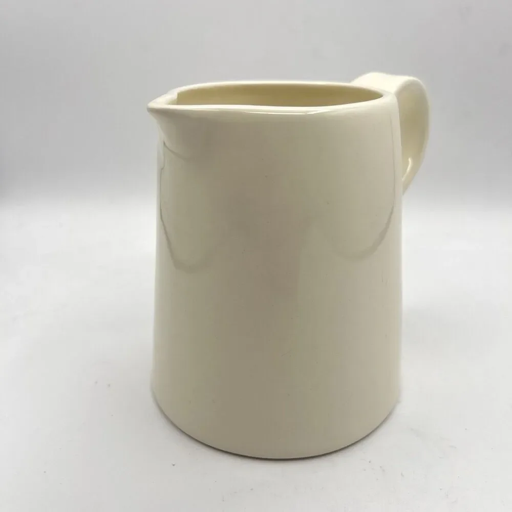 Pottery Barn Studio By Barbara Eugene Ivory White Creamer Pitcher